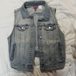 H&M denim vest